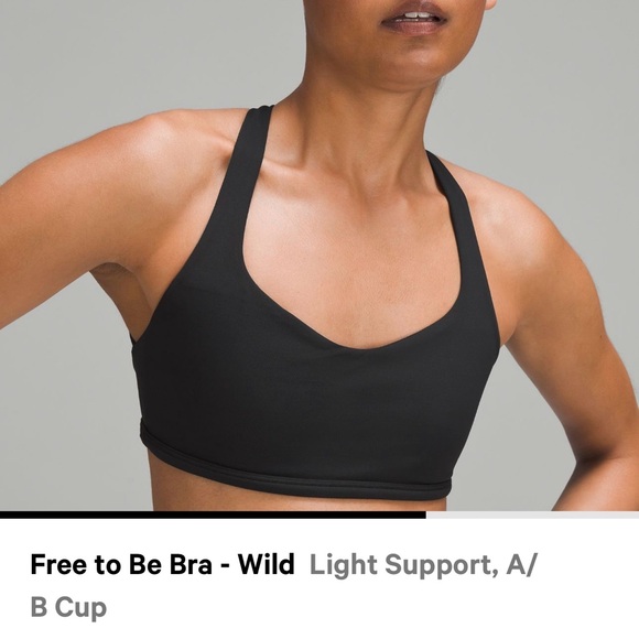 Free to be wild bra by Lululemon Size 6 - Picture 5 of 5